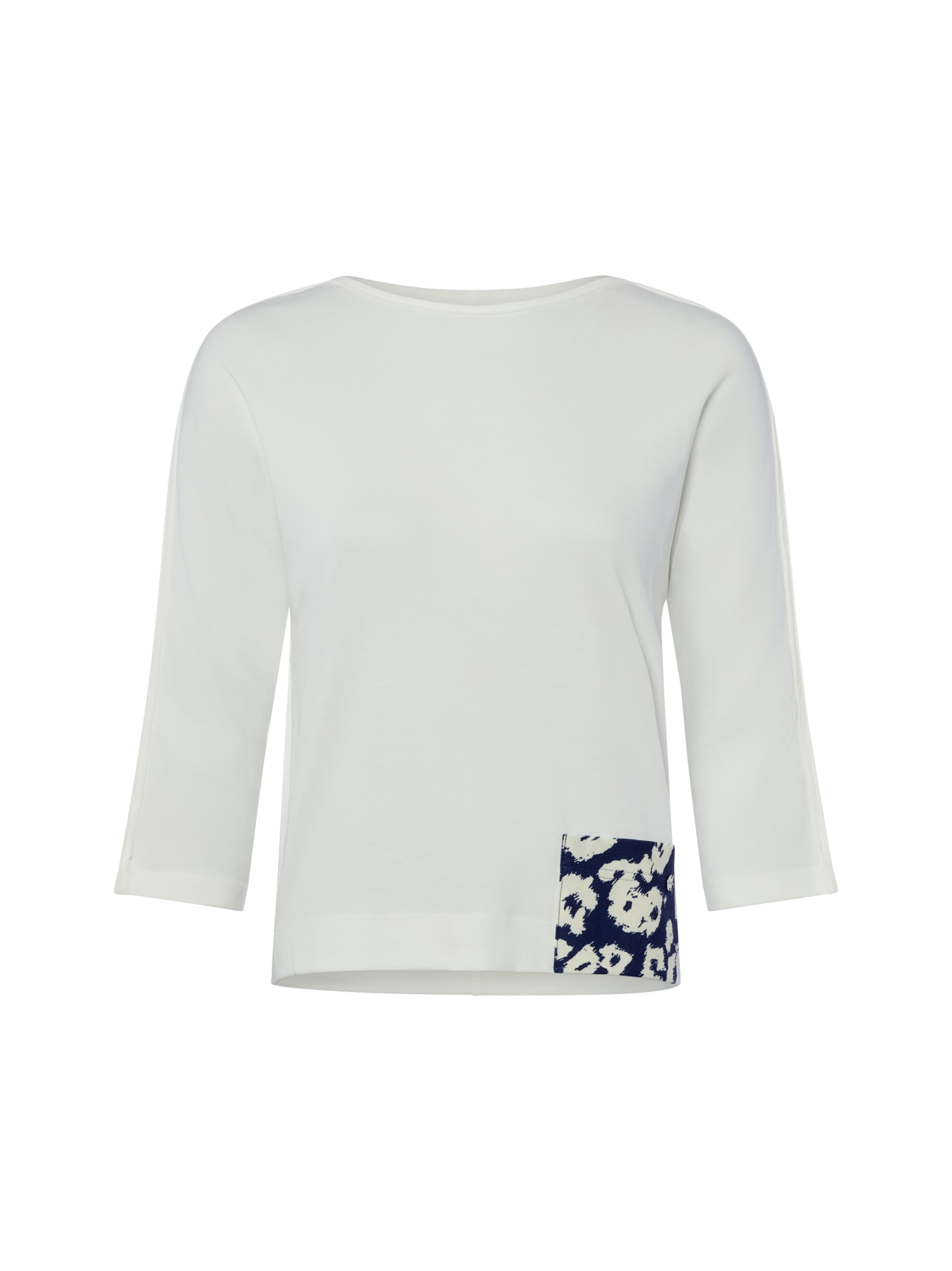 T-shirt Marc Cain en blanc : devant