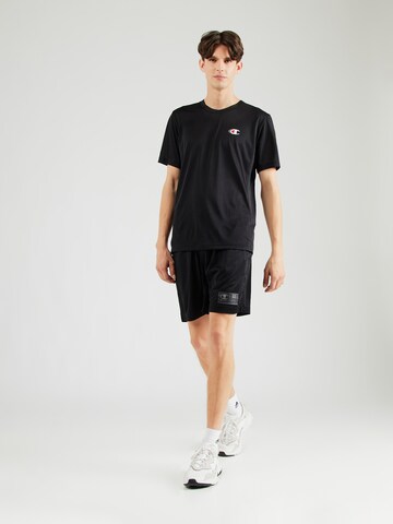Champion Authentic Athletic Apparel - Camisa funcionais em preto