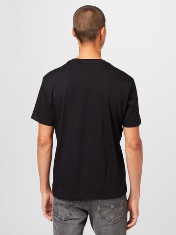 HUGO Red T-Shirt 'Deetah' in Schwarz