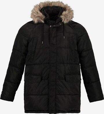 STHUGE Winterparka '798691' in Zwart: voorkant