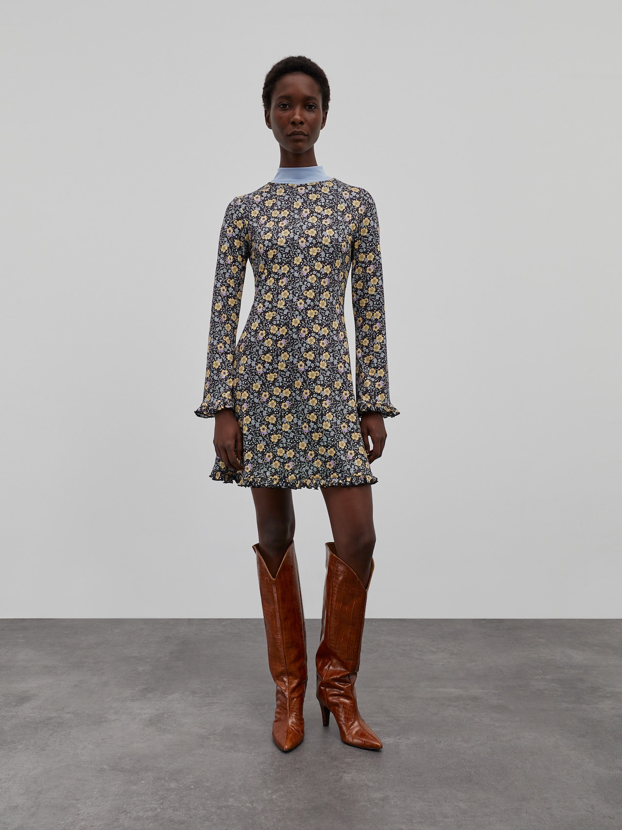 EDITED Producten Jurk 'Kairi' Gemengde kleuren