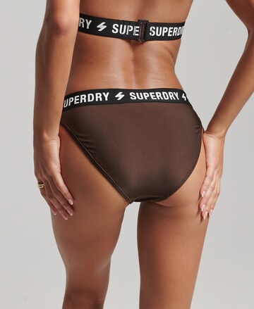 Superdry Bikinihose in Braun