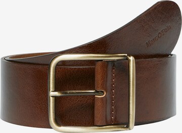 Marc O'Polo Belt in Brown: front