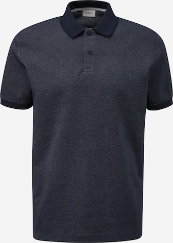 s.Oliver Shirt in Blauw: voorkant