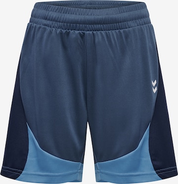 Hummel Regular Sportbroek 'Jr Goal' in Blauw: voorkant