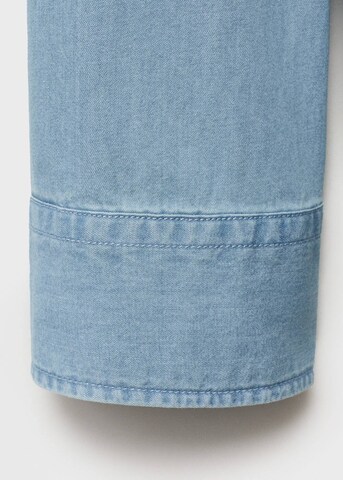 MANGO MAN Regular Fit Hemd 'Chambre' in Blau