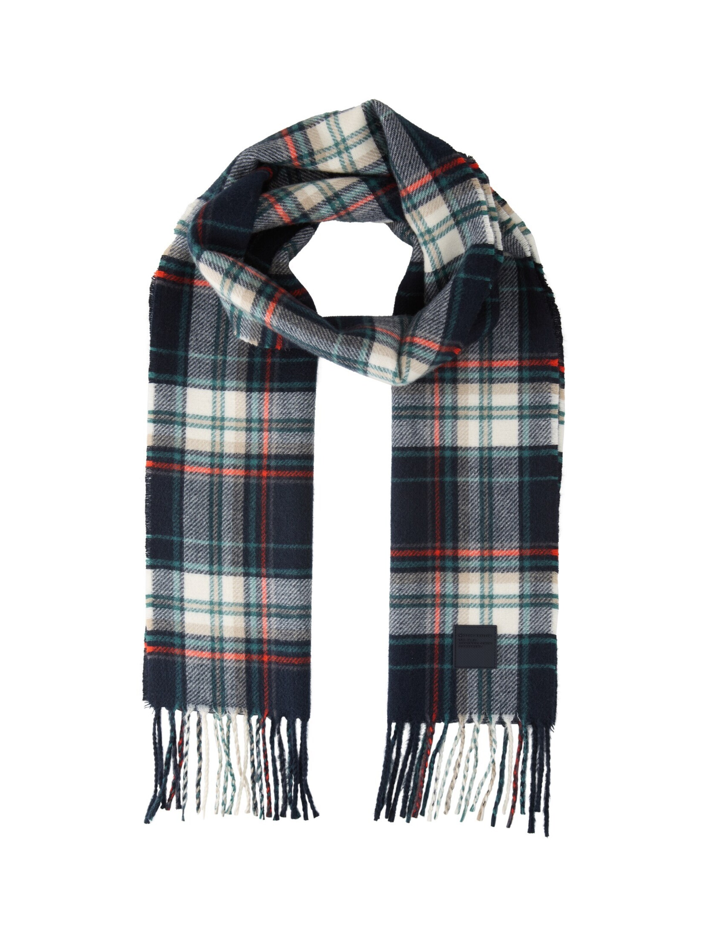 Écharpe TOM TAILOR en noir : devant