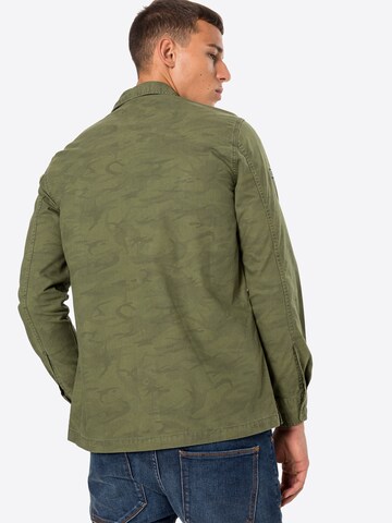 Superdry Regular fit Overhemd in Groen