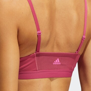 ADIDAS SPORTSWEAR Bustier Sport-BH in Pink