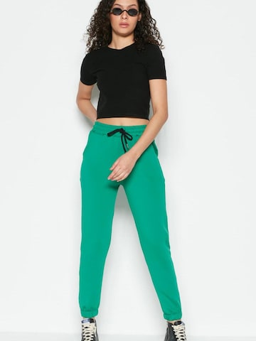 C&City Tapered Broek in Groen