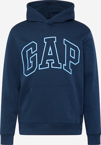 GAP - Sweatshirt 'ARCH' em azul: frente