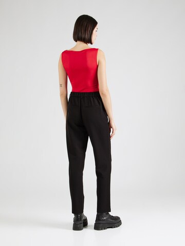 PIECES Regular Trousers 'Kamil' in Black