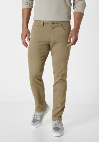 PADDOCKS Slim fit Pants in Beige: front
