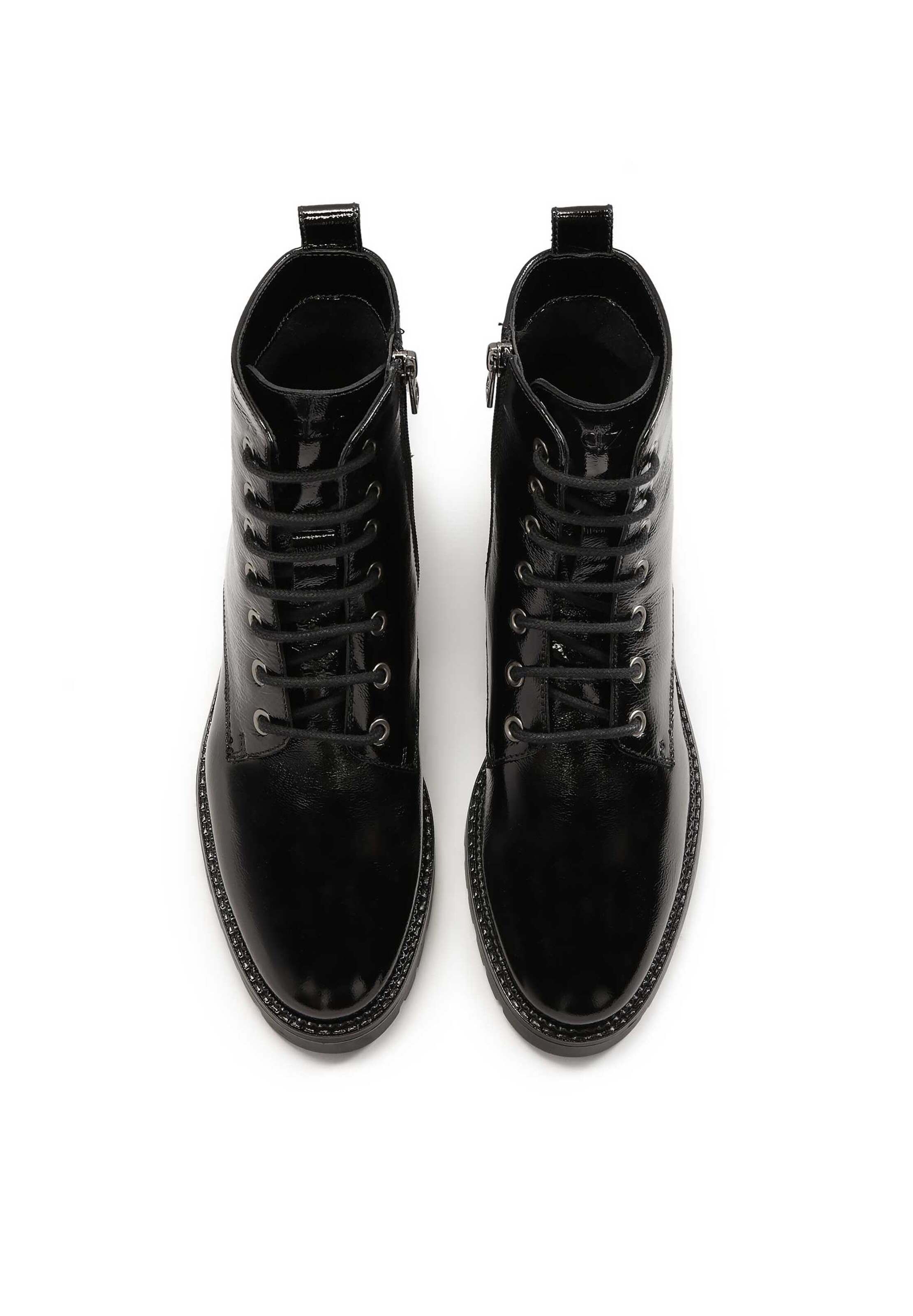 Stivaletto stringato di Kazar in nero