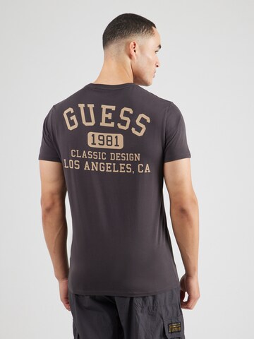 GUESS - Camisa 'CLASSIC' em preto: frente