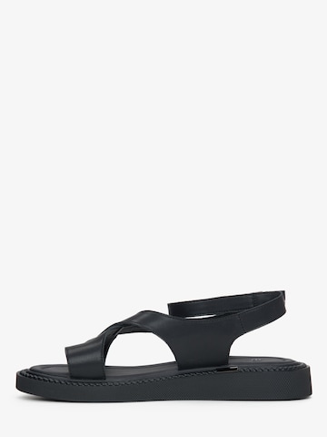 Estro Sandaal '22-21' in Zwart