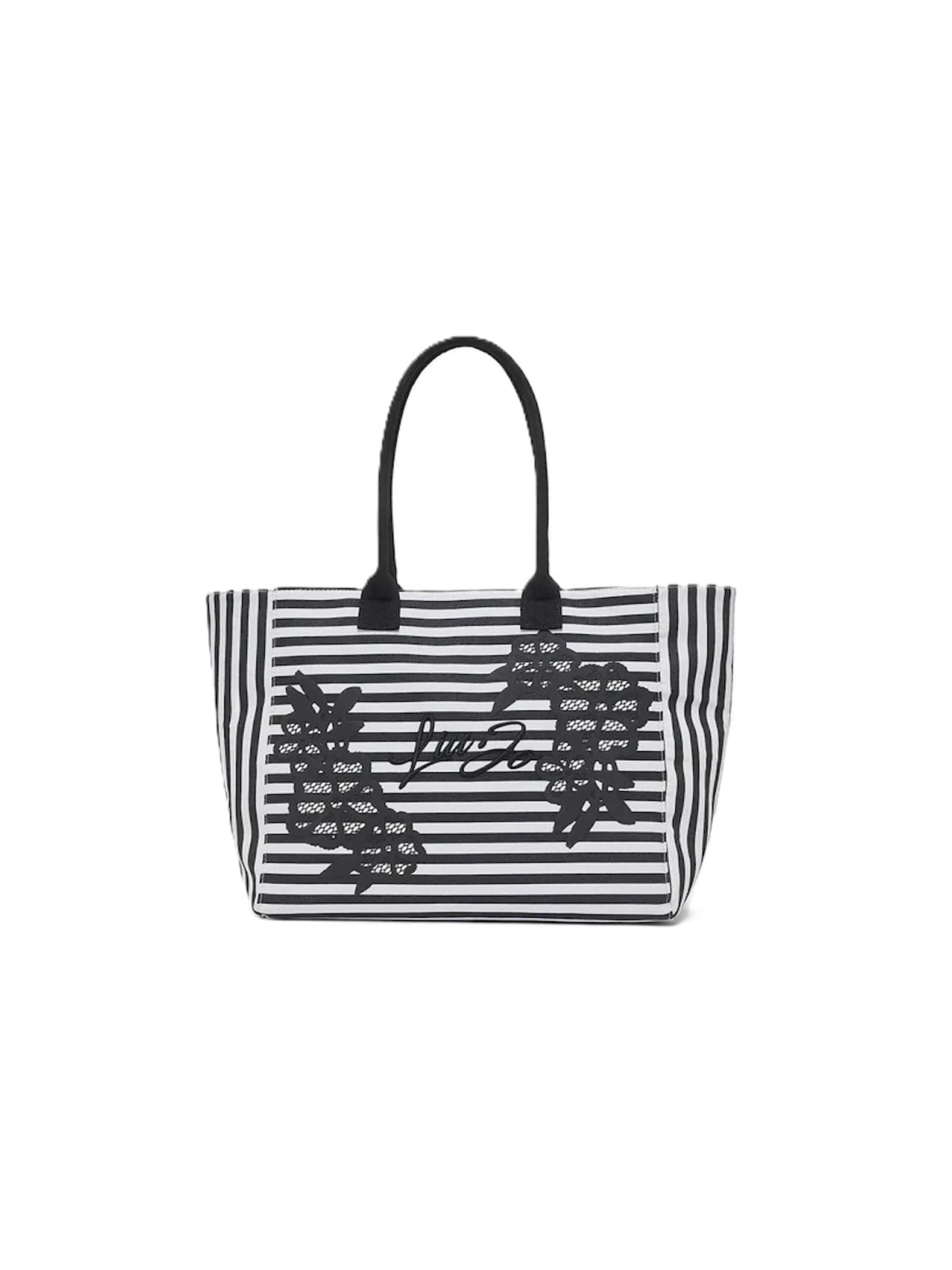 Borsa da spiaggia 'VA6191 T547A' di Liu Jo in nero: frontale