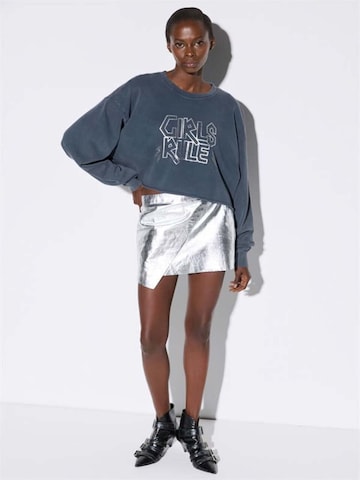 No Matter What Sweatshirt in Grijs