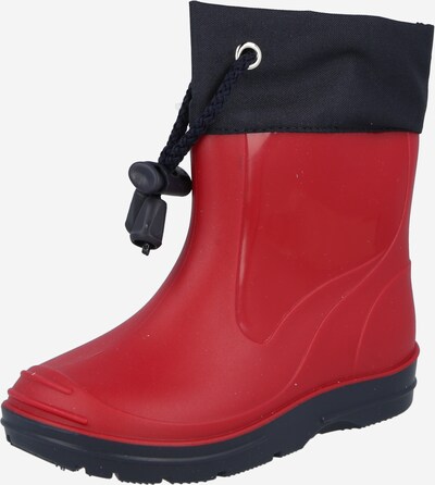 BECK Bottes en caoutchouc en rouge / noir, Vue avec produit
