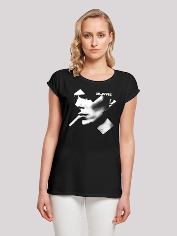 T-shirt 'David Bowie' F4NT4STIC en noir : devant