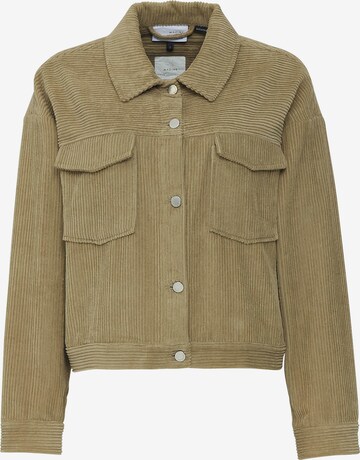 mazine Between-Season Jacket ' Eloree Cordjacke ' in Beige: front