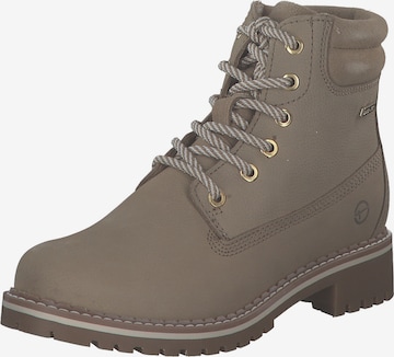 Bottines '26244' Tamaris en beige : devant