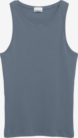 ARMEDANGELS Onderhemd ' JAANNO RIB ' in Blauw: voorkant