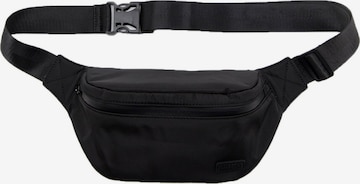 Pull&Bear Fanny Pack in Black: front