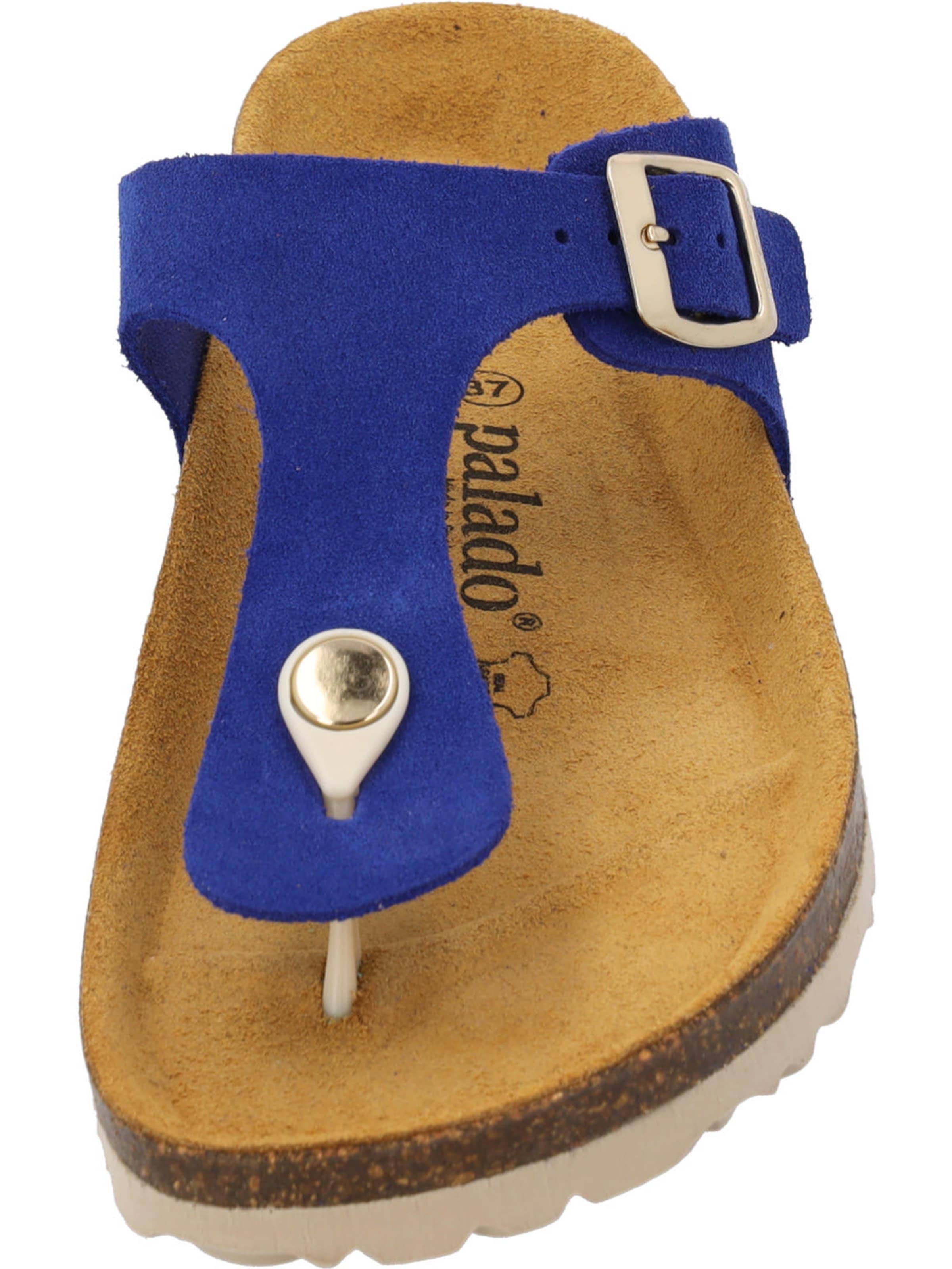 Palado Zehentrenner 'Palado Kos Suede Premium Leather'‌‌‌‌‌‌‌‌ in Blau