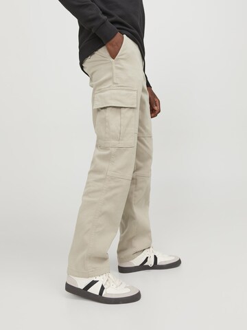 Jack & Jones Junior Regular Trousers 'Kane Harlow' in Beige