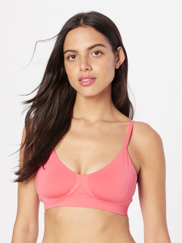 Calvin Klein Underwear Bralette Bra in Pink: front