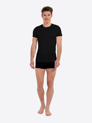 HOM Shirt ' H-Fresh Crew Neck ' in Black