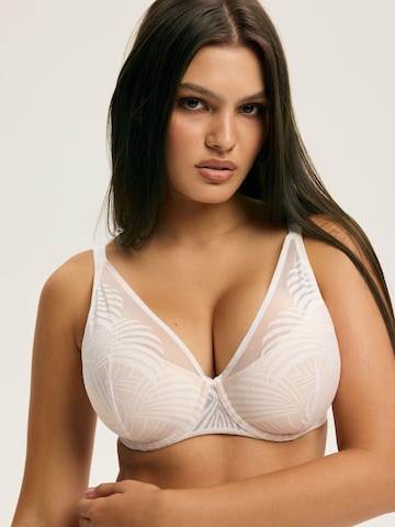 ESOTIQ - Push-up Sujetador 'Nacre' en beige