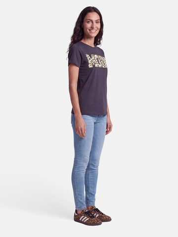 salzhaut Shirt 'Steentje - Moin' in Blauw: zijkant