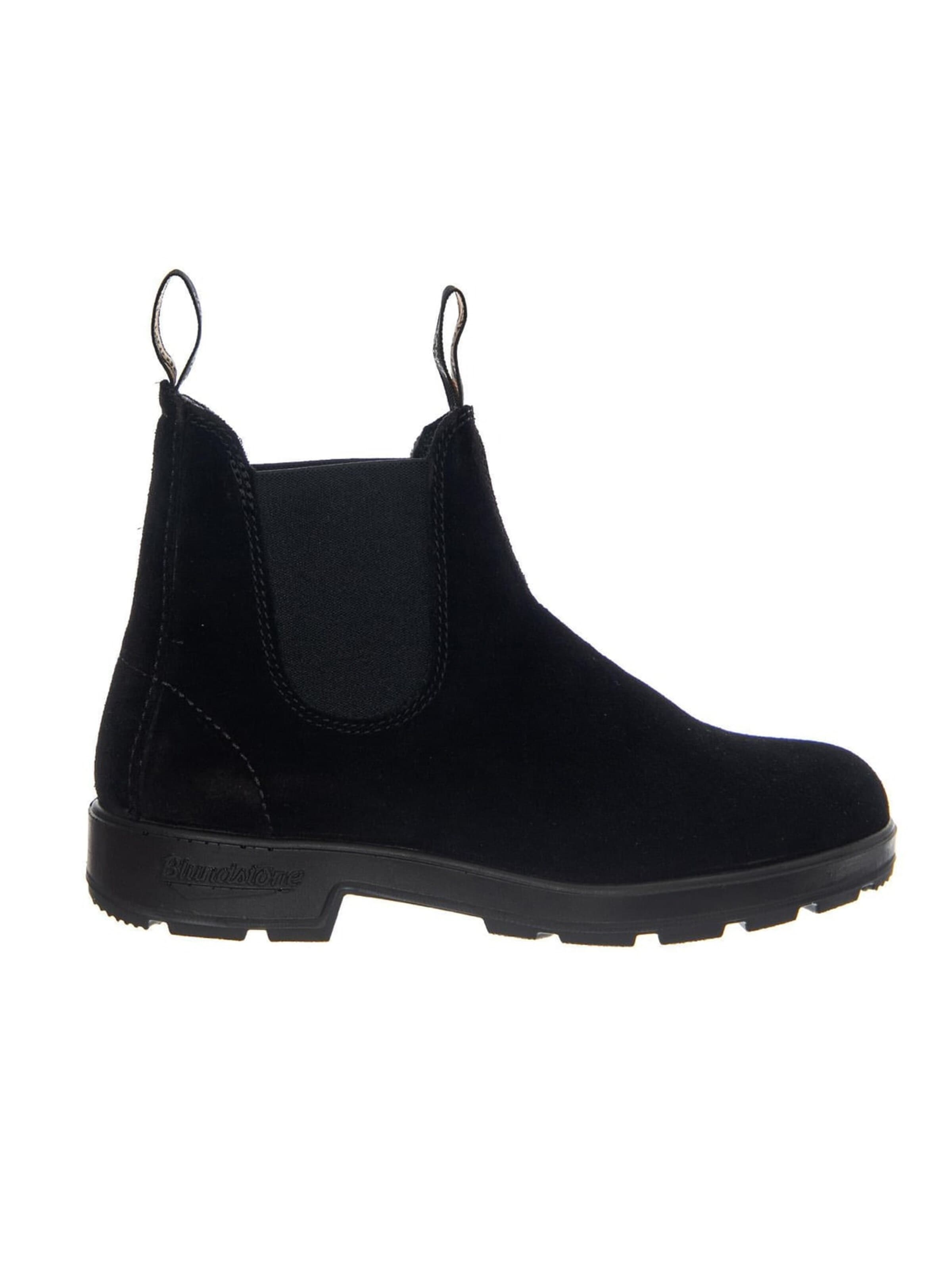 Blundstone Boot '585 Chelsea Boot Waxed Nubuk Leather' in 37 in Black, Item view