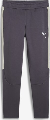 PUMA Workout Pants 'Evostripe' in Grey: front
