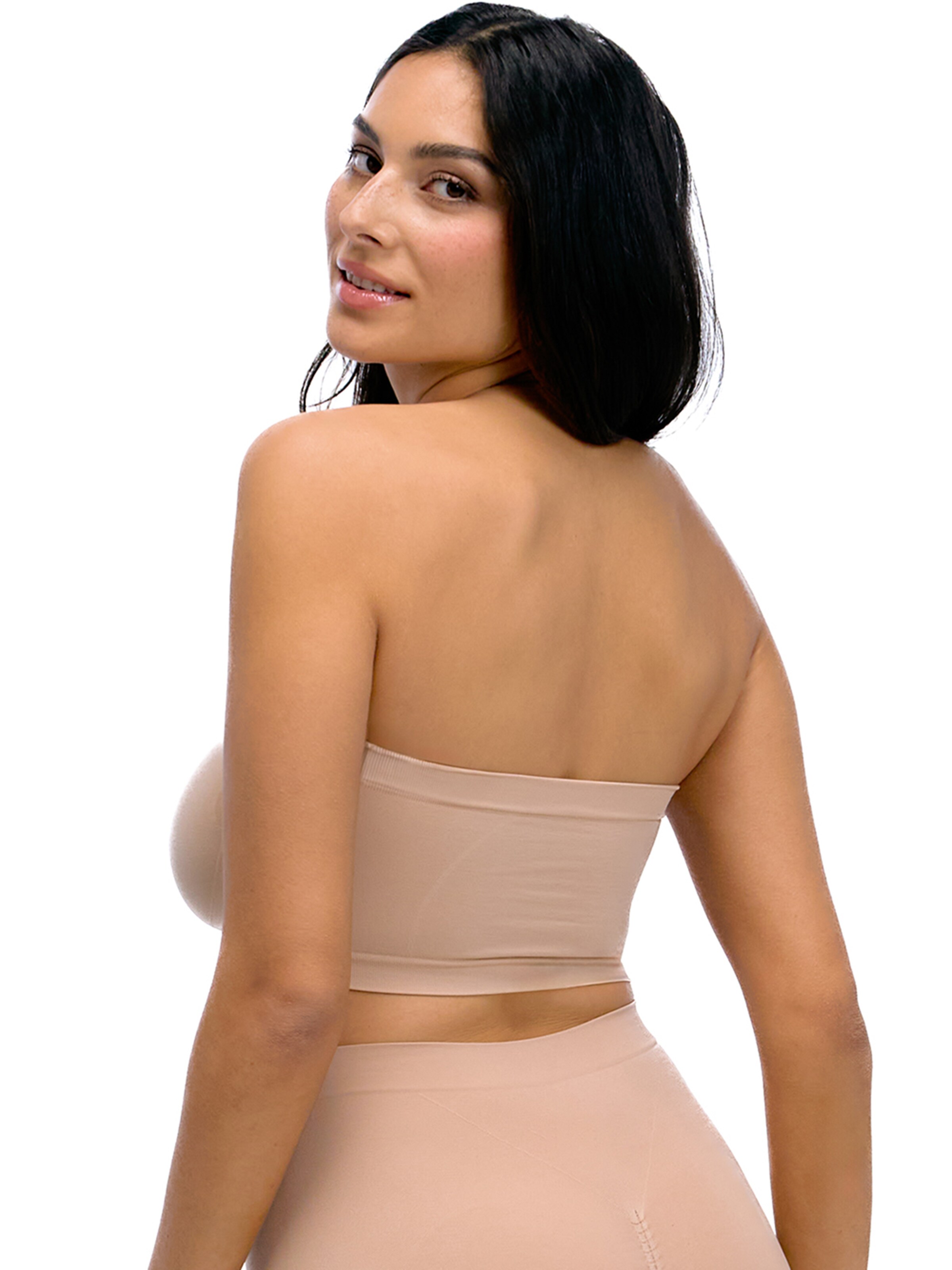 MAGIC Bodyfashion Õlapaelteta Rinnahoidja 'Comfort', värv pruun