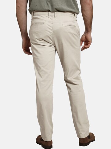 Charles Colby Loosefit Broek ' Baron Carlyle ' in Beige