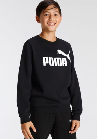 Sweat PUMA en noir : devant