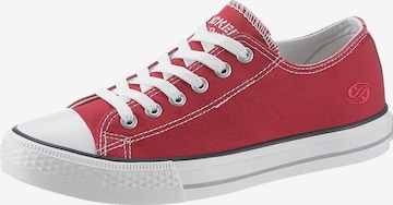 Sneaker bassa di Dockers by Gerli in rosso: frontale