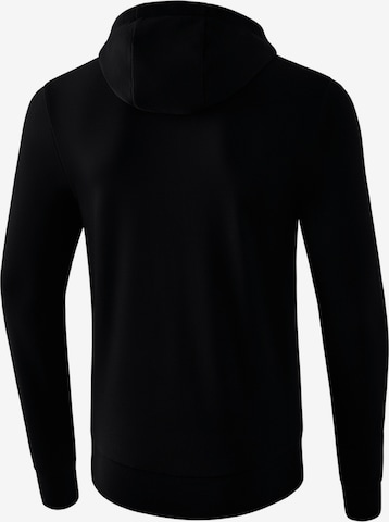 ERIMA Athletic Zip-Up Hoodie in Black