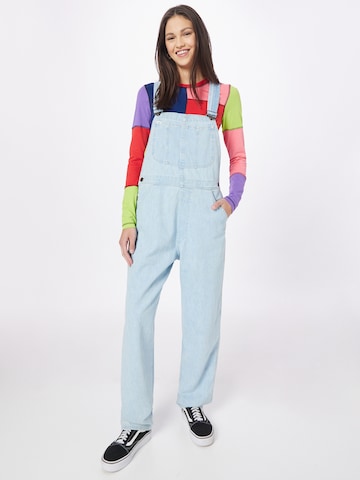 Lee Loose fit Jean Overalls in Blue: front