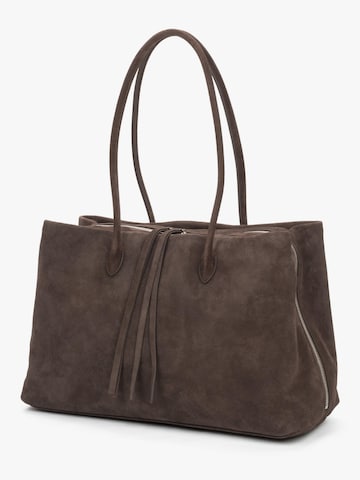 Estro Handtas '3251-0' in Bruin: voorkant