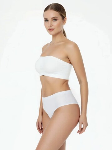 Shapetape Thong 'Naadloze String' in White