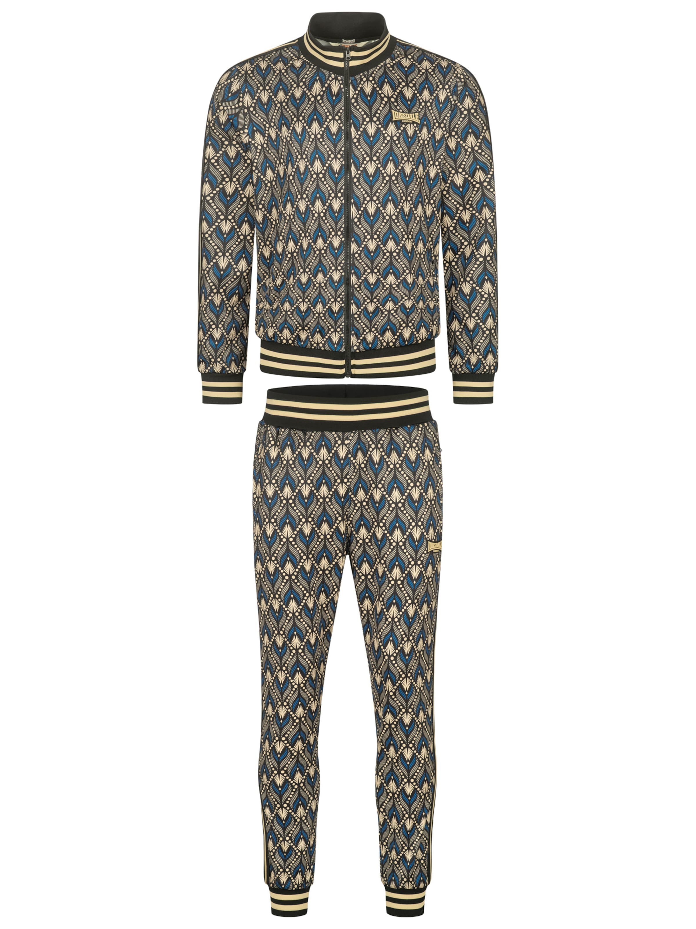 LONSDALE - Fato de jogging 'Rendale' em mistura de cores: frente