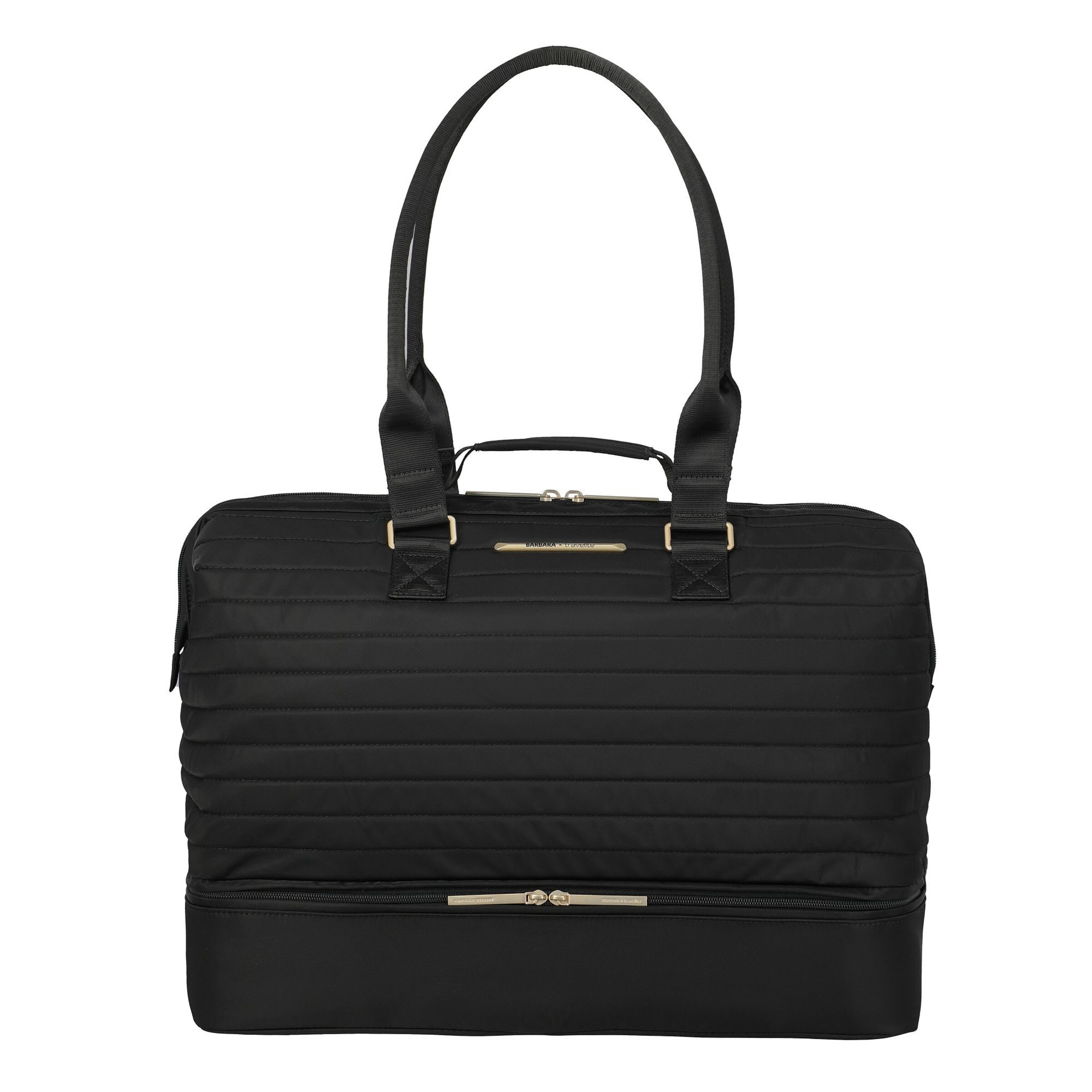 TRAVELITE Schultertasche 'Barbara' in Schwarz: Vorderseite