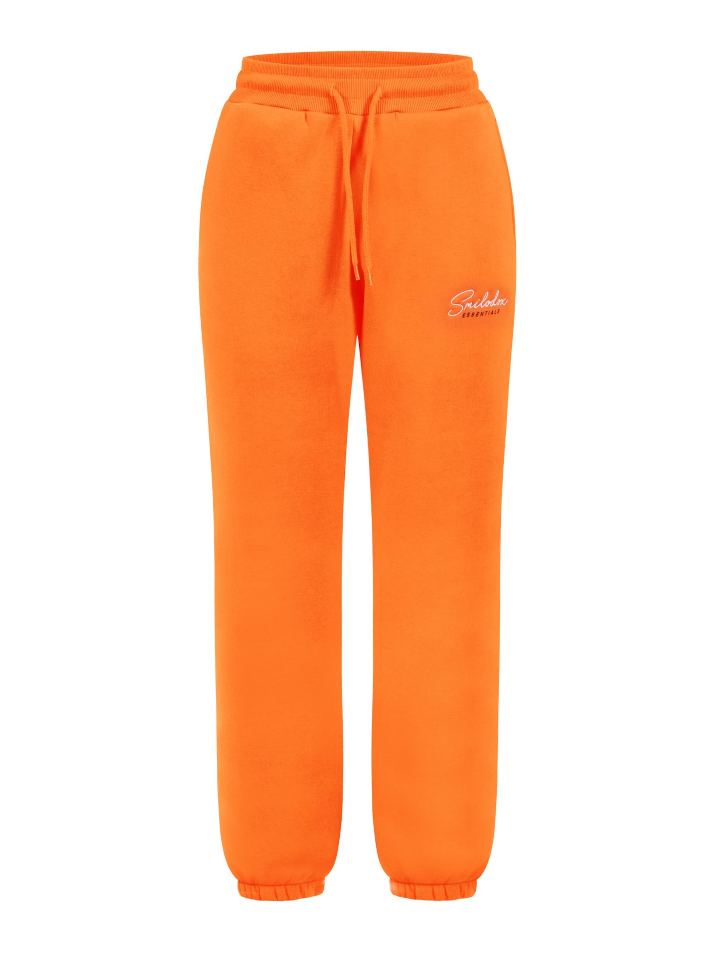 Smilodox Pantalon en orange, Vue avec produit