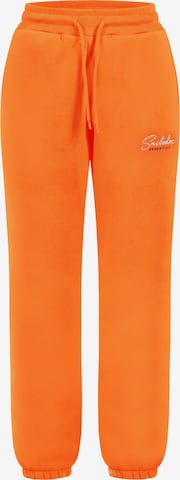 Smilodox Broek in Oranje: voorkant