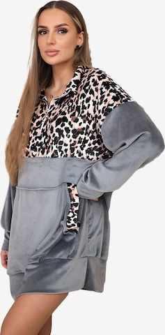 Lumera Kleid in Grau: Vorderseite