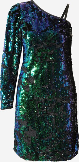 co'couture Robe 'Sera' en bleu marine / vert / violet / noir, Vue avec produit